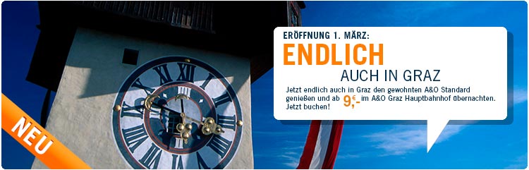 Graz buchen bei A&O